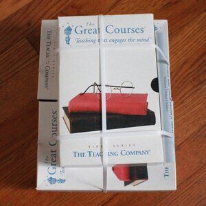 Vintage The Great Courses Educational VHS Tape Sets
